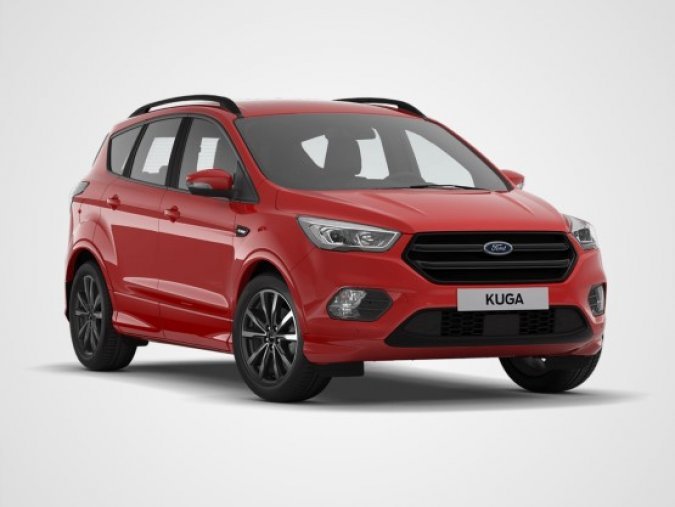 Ford Kuga, 1.5 EcoBoost, barva červená