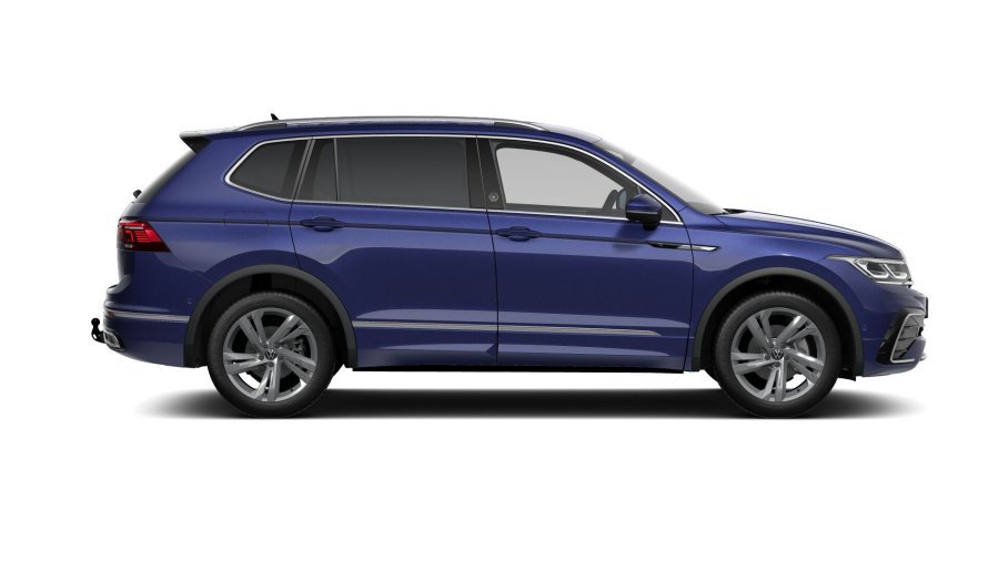 Volkswagen Tiguan Allspace, Allspace R-Line 1,5 TSI 110 kW EVO 7DSG, barva modrá