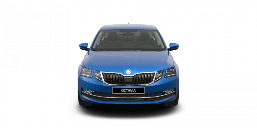 Škoda Octavia, 1,5 TSI 110 kW 6-stup. mech., barva modrá