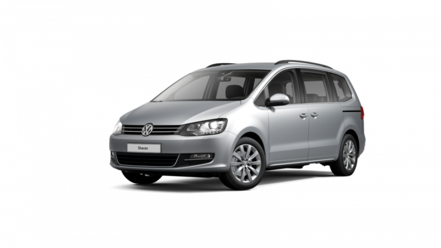 Volkswagen Sharan, 2.0 TDI 6DSG, barva stříbrná