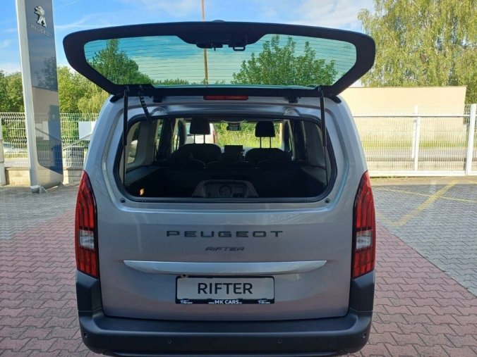 Peugeot Rifter, Peugeot Rifter Long Allure 1.5 7 LET ZÁRUKA, barva šedá