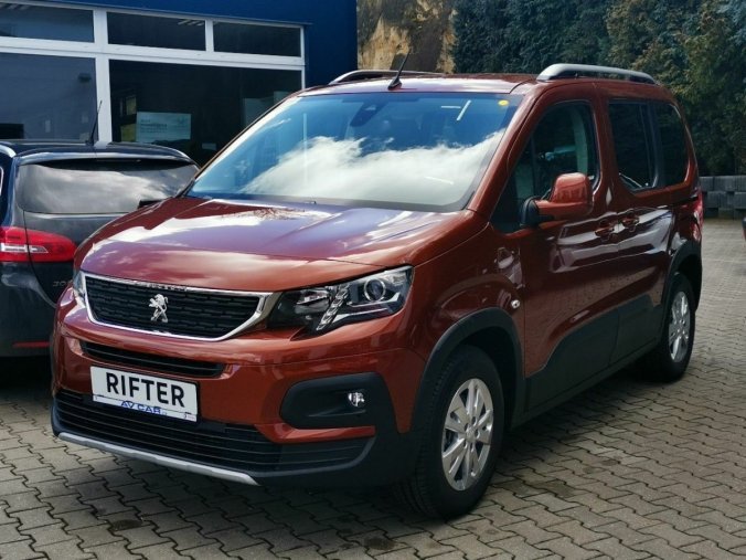 Peugeot Rifter, ALLURE PACK 1.2 PureTech 130 S, barva oranžová