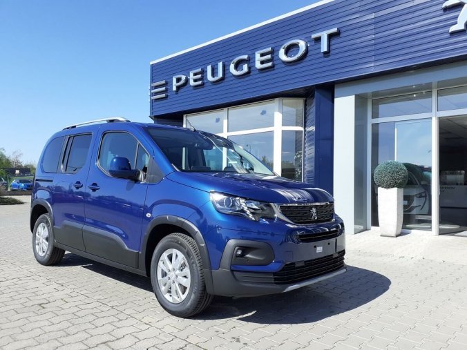 Peugeot Rifter, Allure Pack 1,2 130k automat, barva modrá