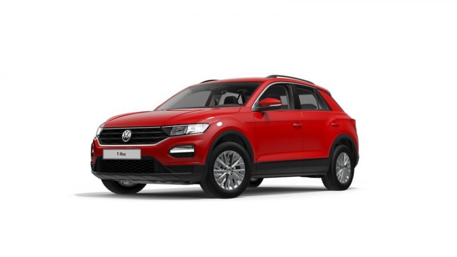 Volkswagen T-Roc, 1,0 TSI 6G, barva červená