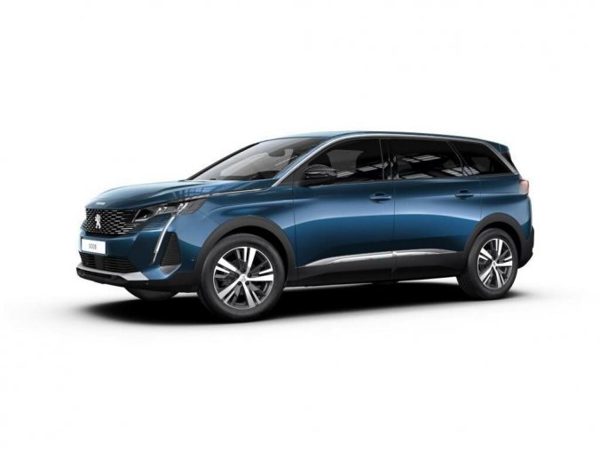 Peugeot 5008, ALLURE 130 S&S MAN6 1,5 BlueHD, barva modrá