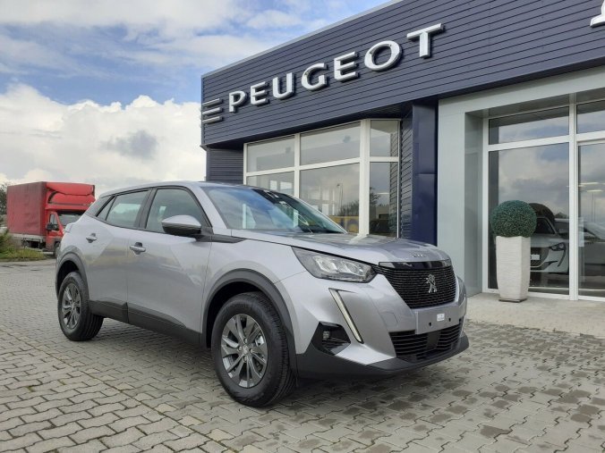 Peugeot 2008, Active Pack 1,2 100k, barva šedá