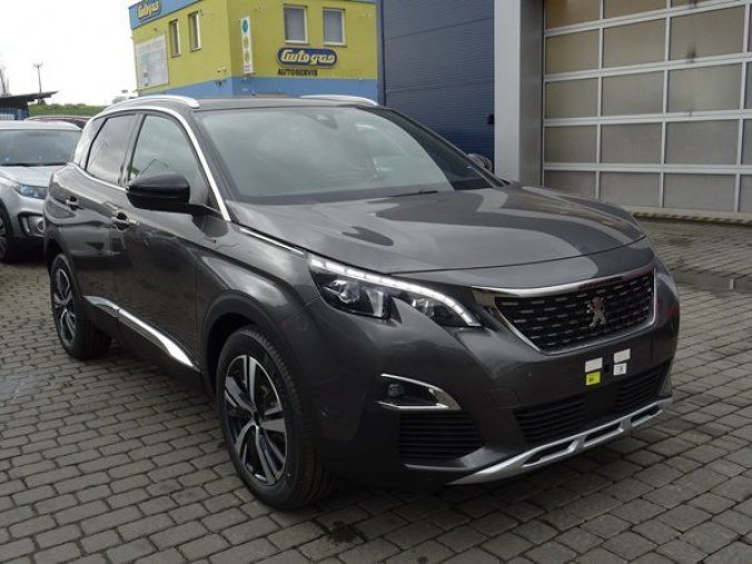 Peugeot 3008, GT LINE 1.6 PureTech 180k S&S EAT8, barva šedá