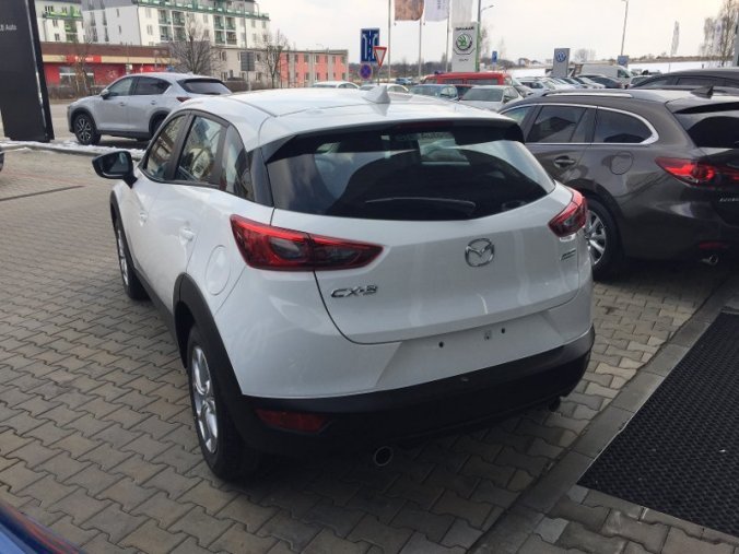 Mazda CX-3, 2,0 Skyactiv-G120, barva bílá