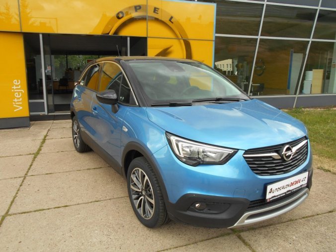 Opel Crossland X, Innovation 1,2 TURBO 96kW, barva modrá