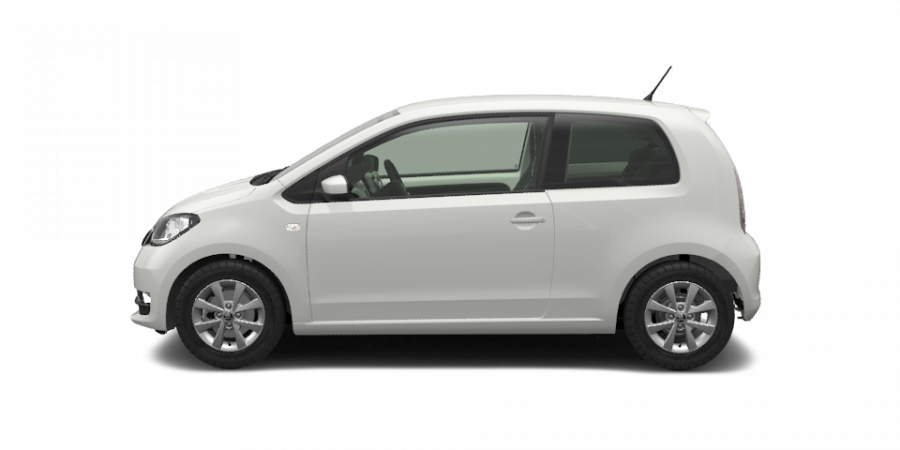 Škoda Citigo, 1,0 MPI 55 kW 5-stup. ASG, barva bílá