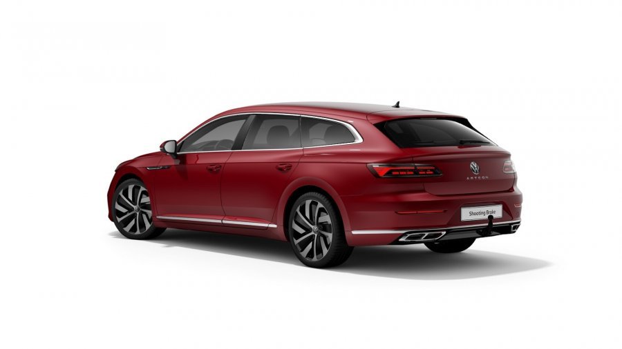 Volkswagen Arteon Shooting Brake, Arteon SB R-Line 2,0 TDI 7DSG, barva červená