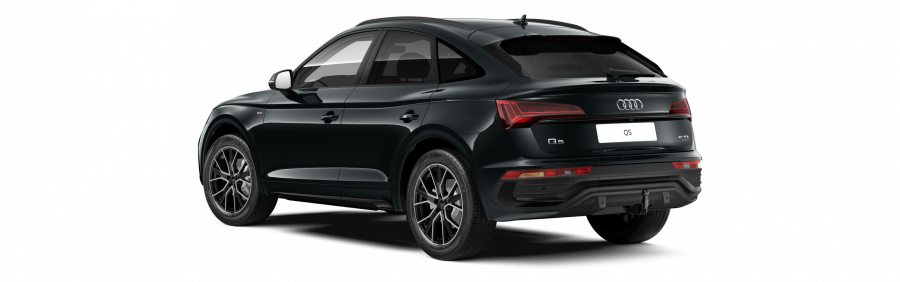 Audi Q5 Sportsback, Q5 SB S line 40 TDI 150kW quattro, barva černá