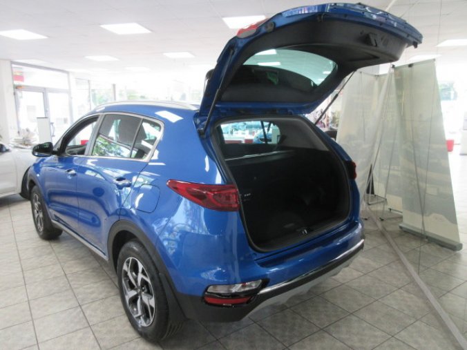 Kia Sportage, 1.6 T-GDI 7DCT 4x4 TOP, barva modrá