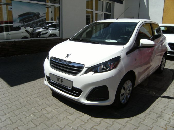 Peugeot 108, 108 5dv. ACTIVE 1.0 VTi 72 S&S MAN5, barva bílá