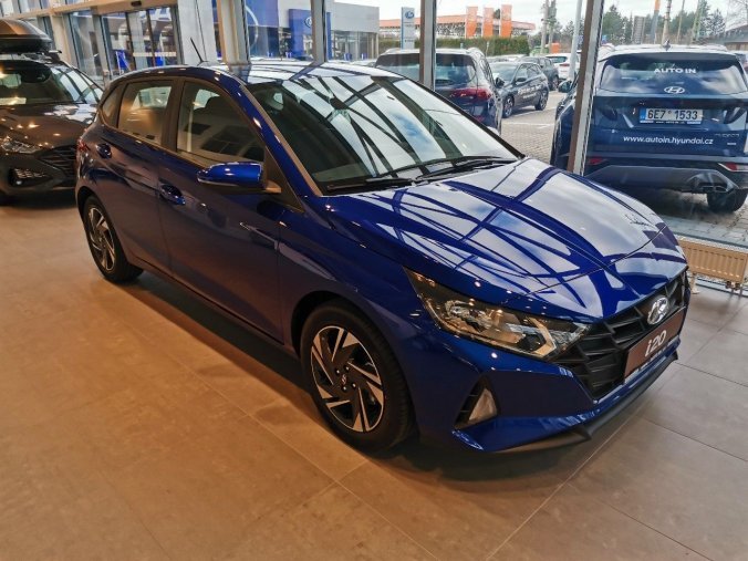 Hyundai i20, hatchback, Nová Comfort 1,2i 62 kW, barva modrá