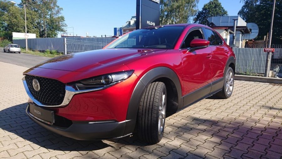 Mazda CX-30, 2.0 M/T AKCE &quot;Palivo na rok + 1. tankování ZDARMA&quot;, barva červená