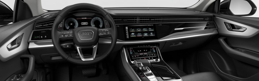 Audi Q8, Q8 55 TFSI e quattro, barva béžová