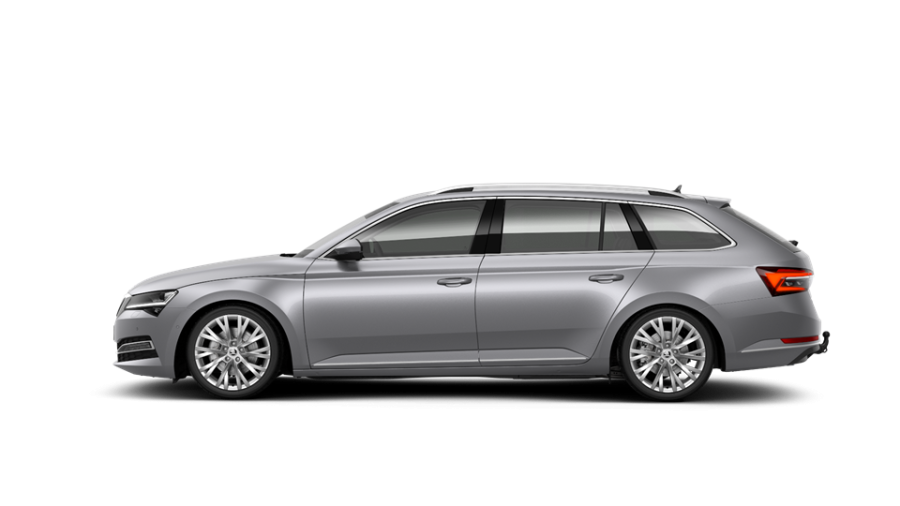 Škoda Superb, 2,0 TDI 147 kW 7-stup. automat. 4x4, barva stříbrná