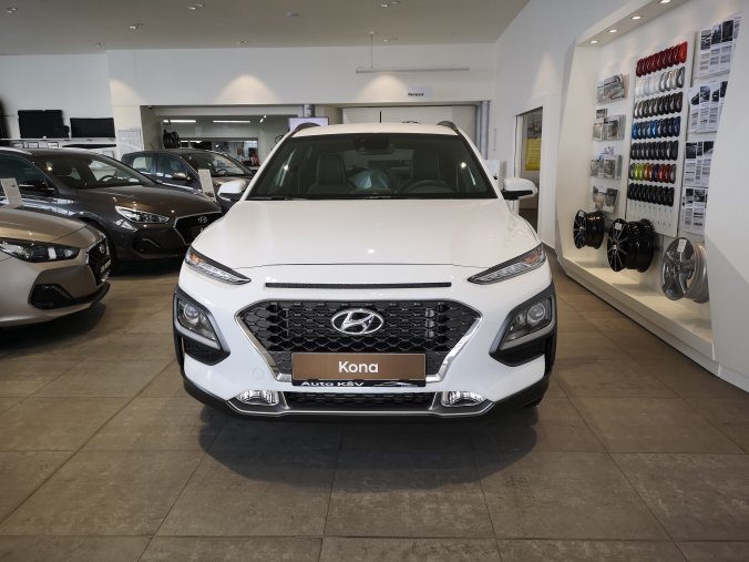 Hyundai Kona, 1,0 T-GDI 88 kW (95 NAT) 6 st. man, barva bílá