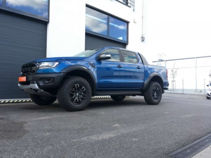 Ford Ranger, Raptor, Dvojkabina, 2.0 EcoBlue Bi-Turbo 157 kW/213 k, 10st. automatická, 4WD, barva modrá