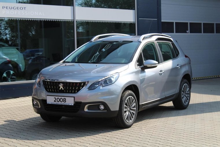 Peugeot 2008, ACTIVE 1.2 61kW, barva šedá