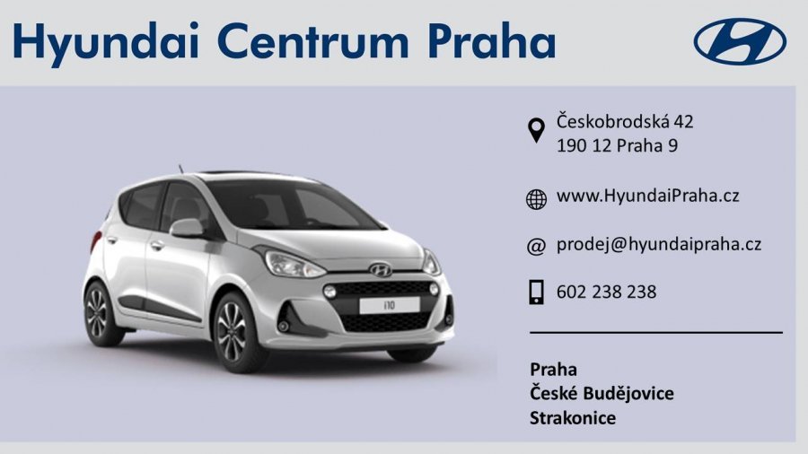 Hyundai i10, 1,0i 48 kW (95 NAT) 5 st. man, barva stříbrná