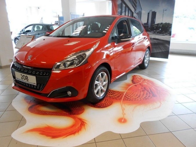 Peugeot 208, 5dv. ACTIVE 1.2 PureTech 82 S&, barva oranžová