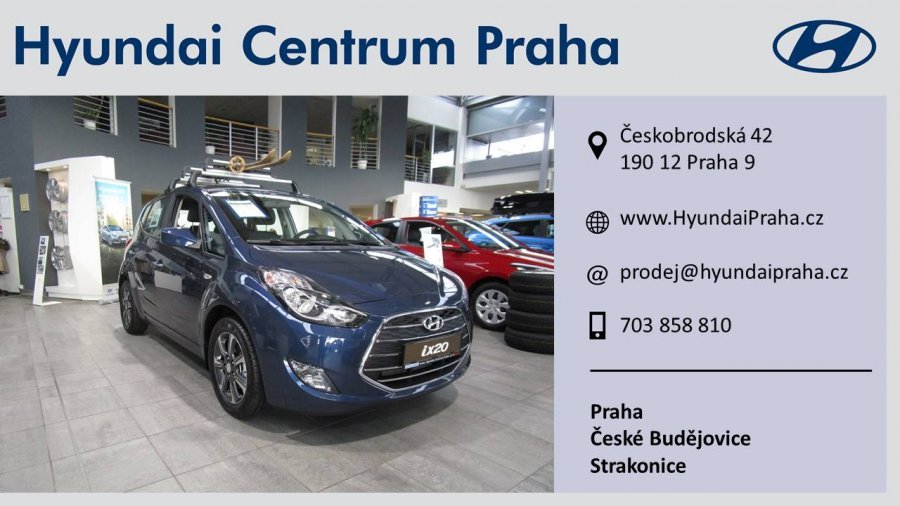 Hyundai i20, 1,6i 92 kW (95 NAT) 6 st. man, barva modrá