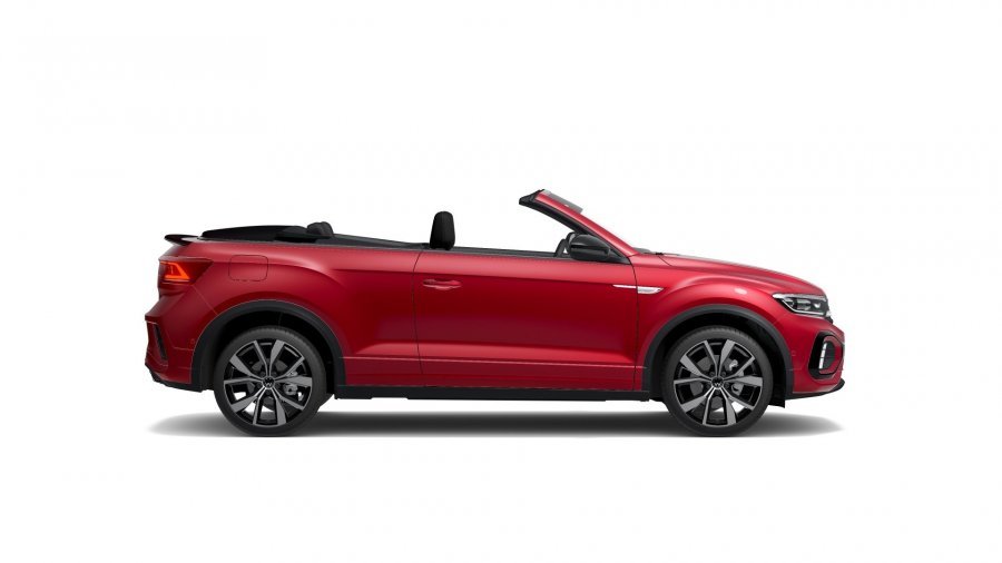 Volkswagen T-Roc, T-Roc Cabriolet R-Line 1,5TSI 110kW 7DSG, barva červená