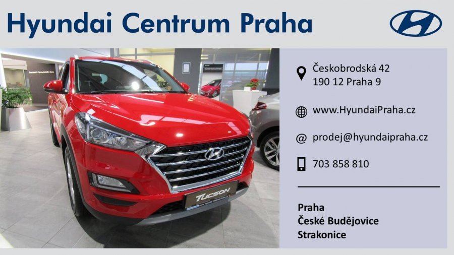 Hyundai Tucson, 1,6 T-GDi 130 kW (95 NAT) 6 st. man, barva červená