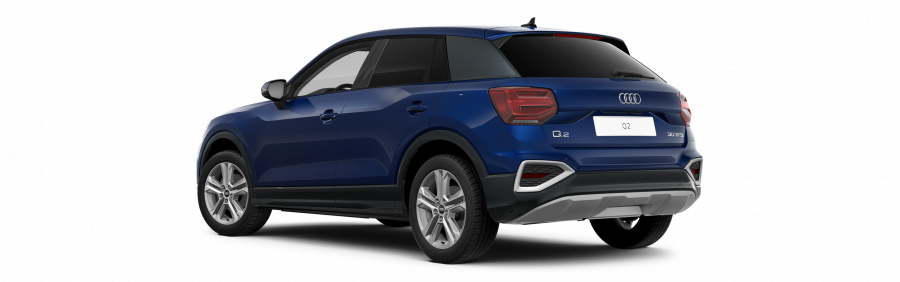 Audi Q2, Q2 Advanced 30 TFSI 81kW, barva modrá