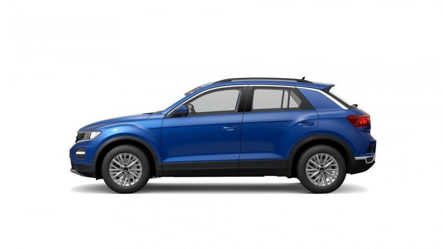 Volkswagen T-Roc, T-Roc Design 1,5 TSI ACT 6G, barva modrá