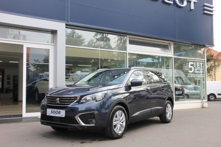 Peugeot 5008, 5008 ACTIVE 1.5 BlueHDi 130 S&, barva modrá