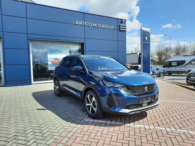 Peugeot 3008, ALLURE PACK 1.2 PureTech 130 S&S EAT8, barva modrá