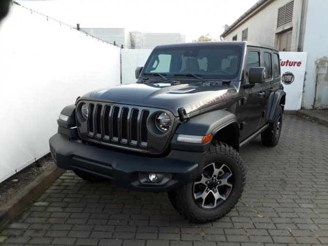 Jeep Wrangler, 2,0T 270 PS Rubicon Unlimited, barva šedá