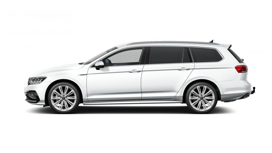 Volkswagen Passat Variant, Passat Variant R-Line 2,0 TDI 4MOT DSG, barva bílá