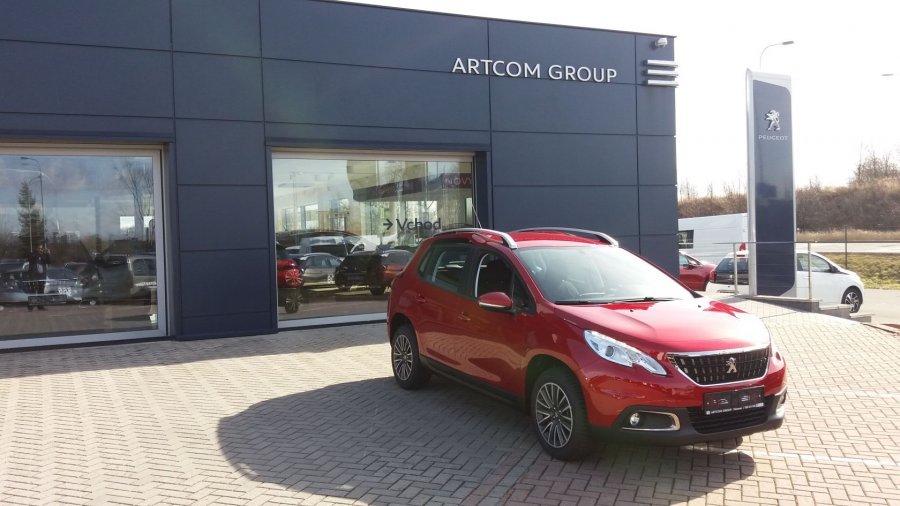 Peugeot 2008, ACTIVE 1.2 PureTech 82 S&S MAN5, barva červená