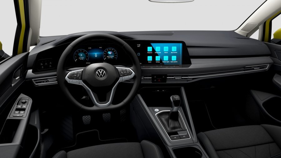 Volkswagen Golf, Golf Style 1,5 TSI 6G, barva žlutá