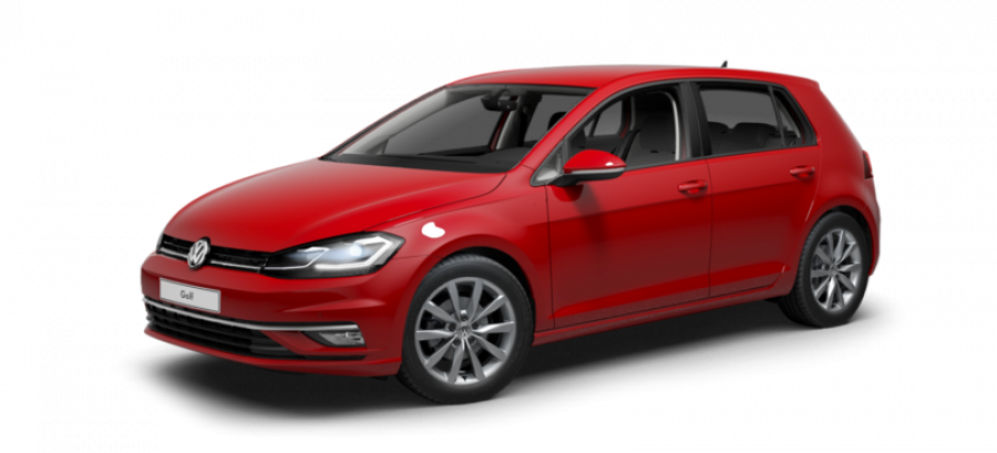 Volkswagen Golf, ME 1,0 TSI 6G, barva červená