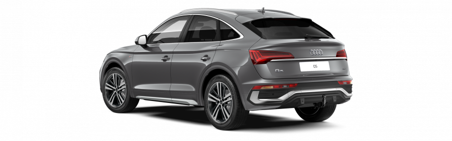 Audi Q5 Sportsback, Q5 SB S line 40 TDI 150kW quattro, barva šedá