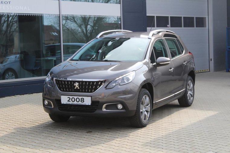 Peugeot 2008, ALLURE 1.2 96kW, barva šedá