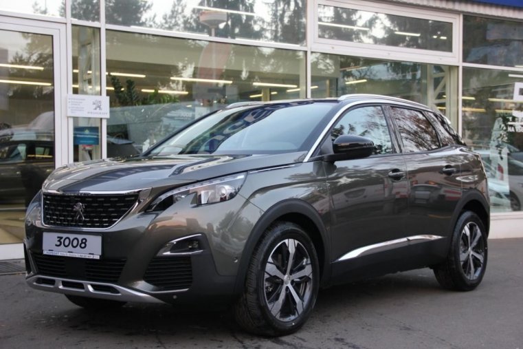 Peugeot 3008, ALLURE 1.5 BlueHDi 130 S&S EAT, barva šedá