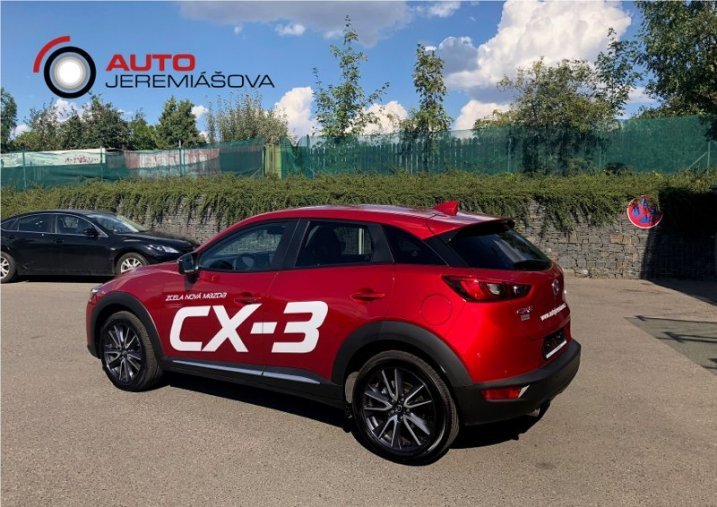 Mazda CX-3, 2.0 G121 MY2018, barva červená