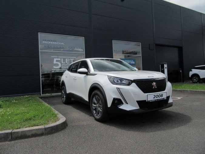 Peugeot 2008, Active 1.2 PureTech 130k MAN6, barva bílá