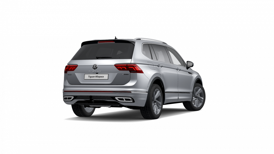 Volkswagen Tiguan Allspace, Allspace R-Line 2,0 TDI 110 kW 4M 7DSG, barva stříbrná