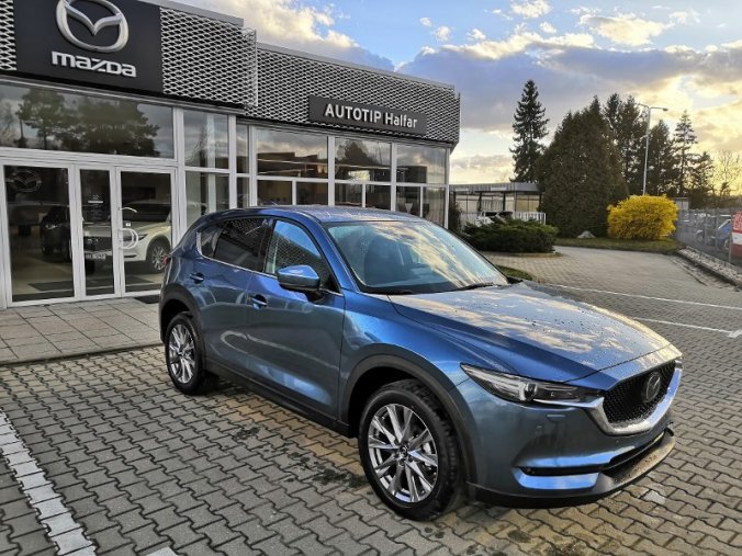 Mazda CX-5, 2,5 SKY-G 143kW/194k AWD AT, barva modrá