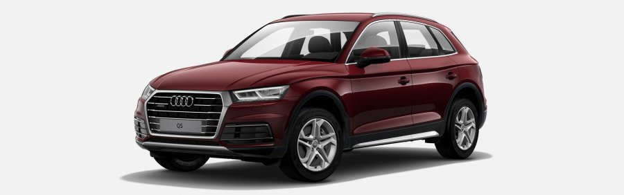 Audi Q5, Q5 Design 40 TDI 140 kW q, barva červená