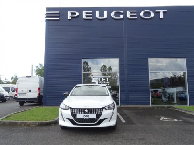 Peugeot 208, ALLURE PureTech 100 S&S EAT8, barva bílá