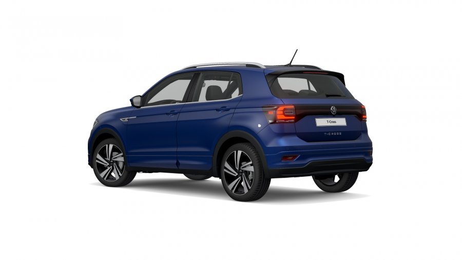 Volkswagen T-Cross, T-Cross Style 1,0 TSI 81 kW 7DSG, barva modrá