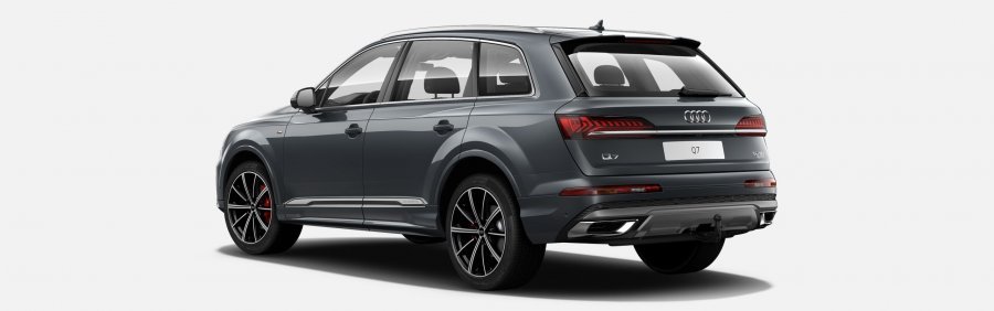 Audi Q7, Q7 S line 50 TDI quattro, barva šedá